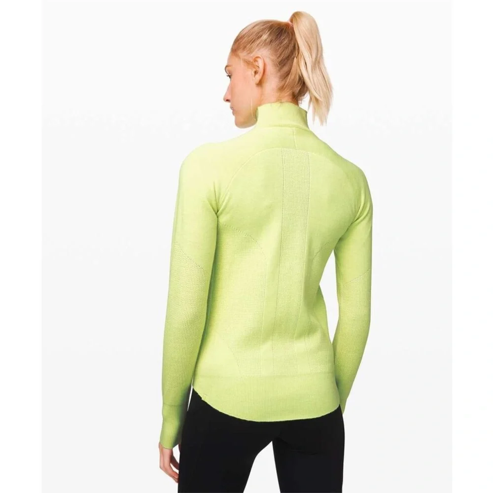 lululemon Jacket Merino Wool Blend Sweat Success